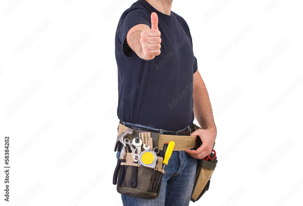 Blue collar worker. Blue collar worker.