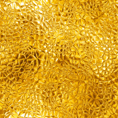 Fototapete Metall Nahtlose goldene Textur  © theseamuss