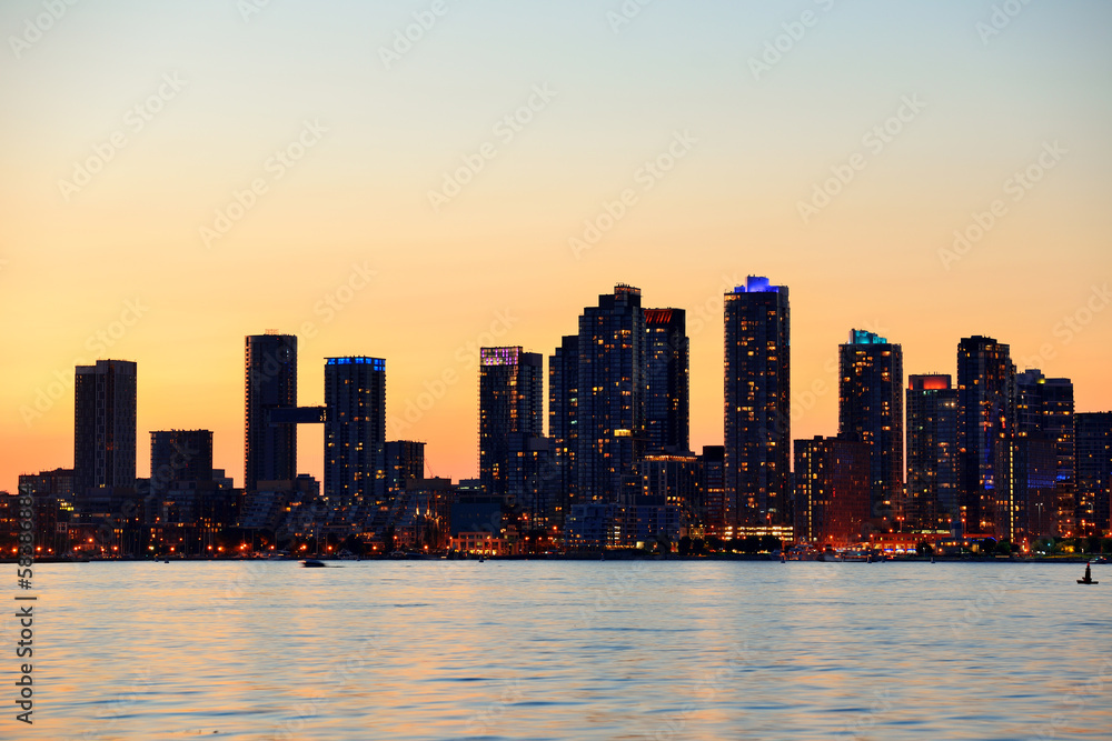 Toronto sunset