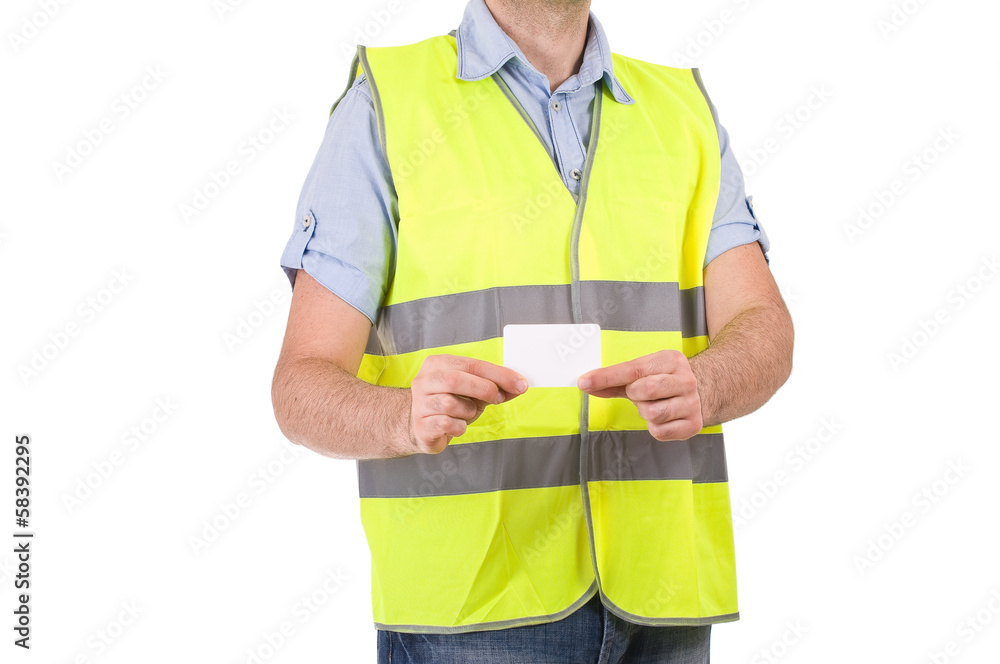 Blue collar worker. Blue collar worker.