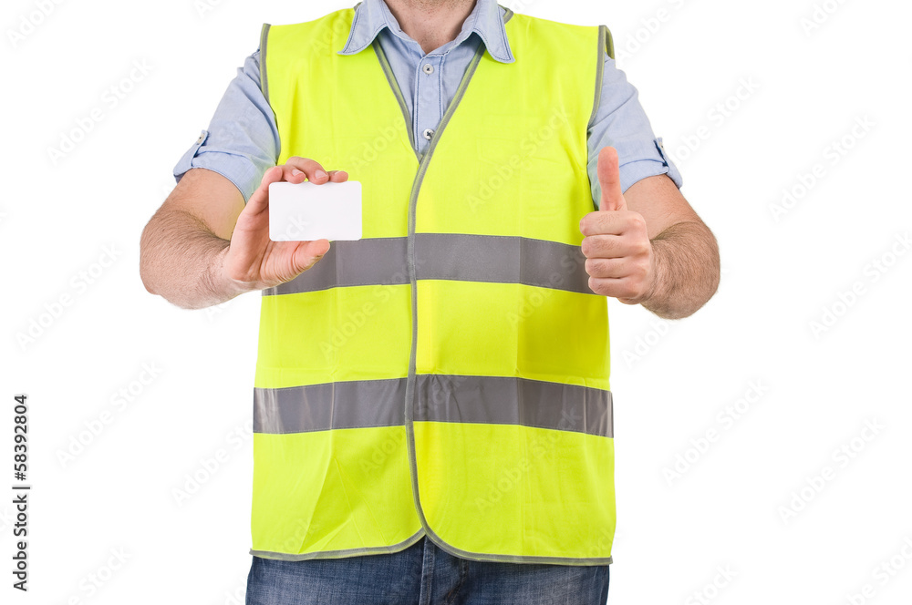 Blue collar worker. Blue collar worker.