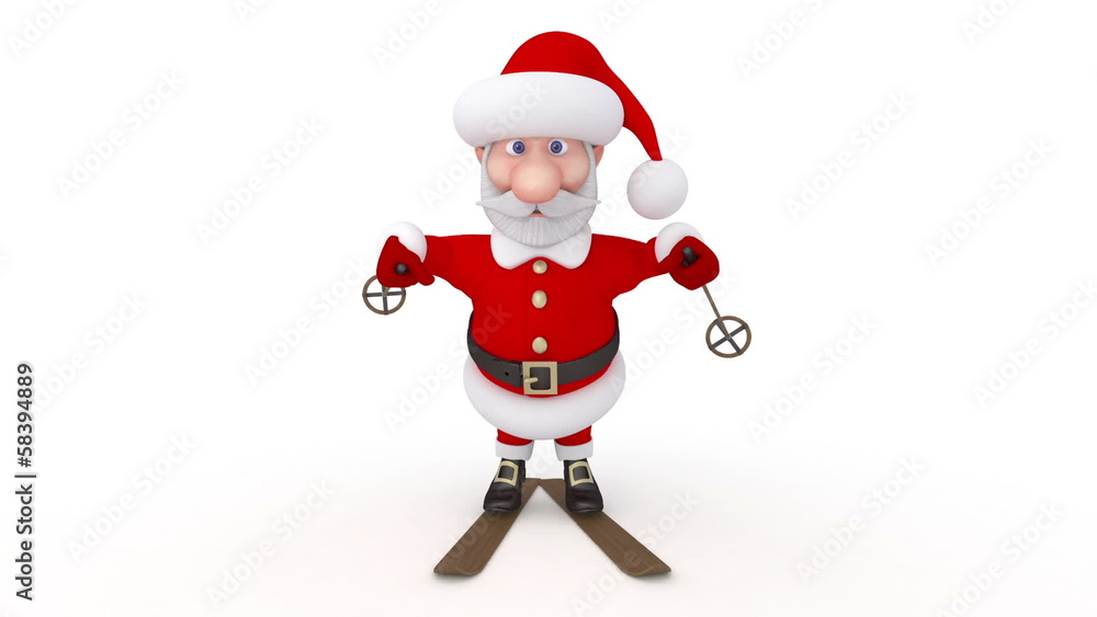New Year's congratulation from Santa Claus. New Year's congratulation from Santa Claus.
