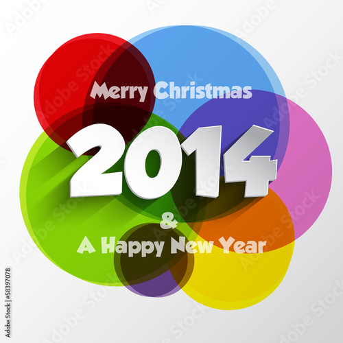 Christmas and New year background