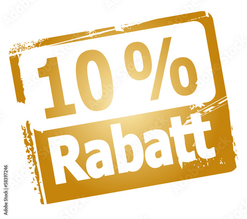 10 % Rabatt