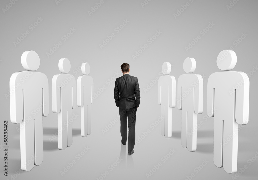 businessman walking businessman walking