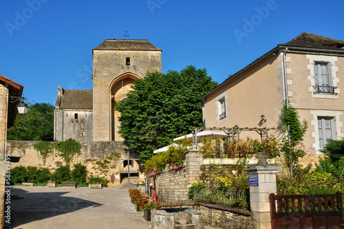 France, picturesque village of Saint Amand de Coly photo