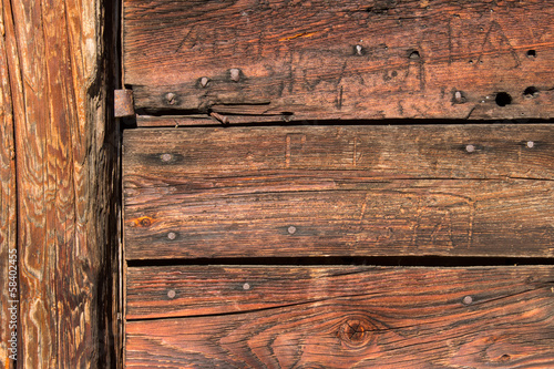 Wooden weathered texture