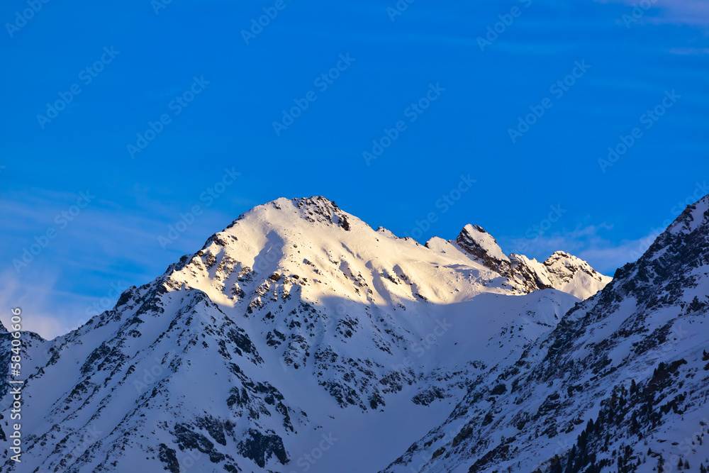 Mountains - ski resort Solden Austria