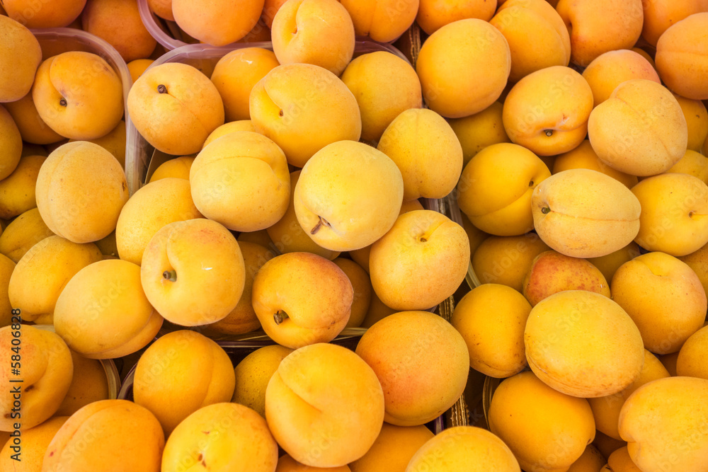 Fresh natural apricots Fresh natural apricots