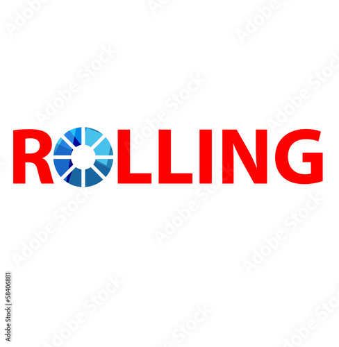 logo rolling