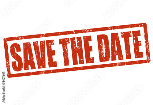 Save the date stamp
