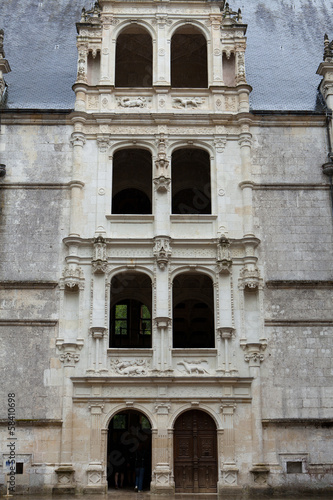 Azay-le-Rideau castle in the Loire Valley  France