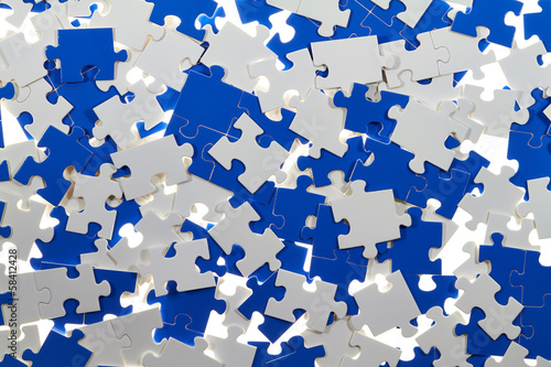 Tableau sur toile Puzzle