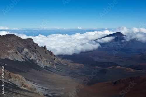 Clouds over Haleakala