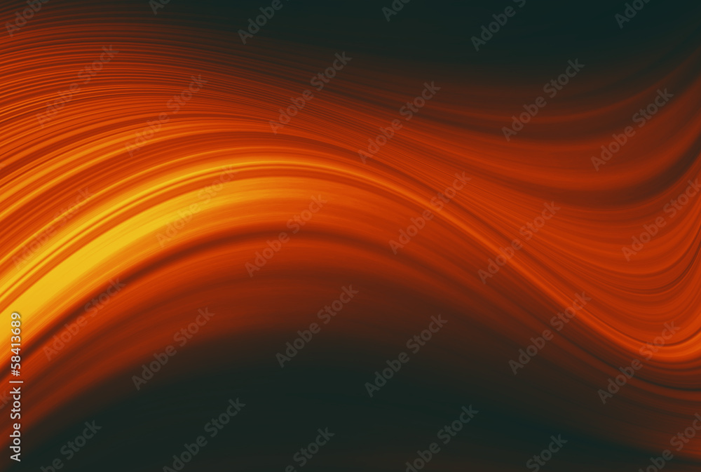 Red and yellow background of abstract warm curves Red and yellow background of abstract warm curves