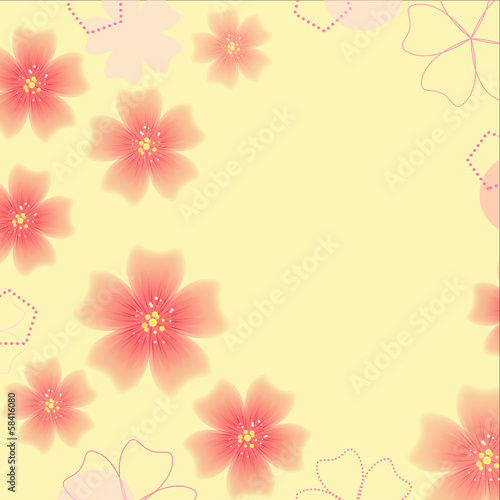 Pink flowers