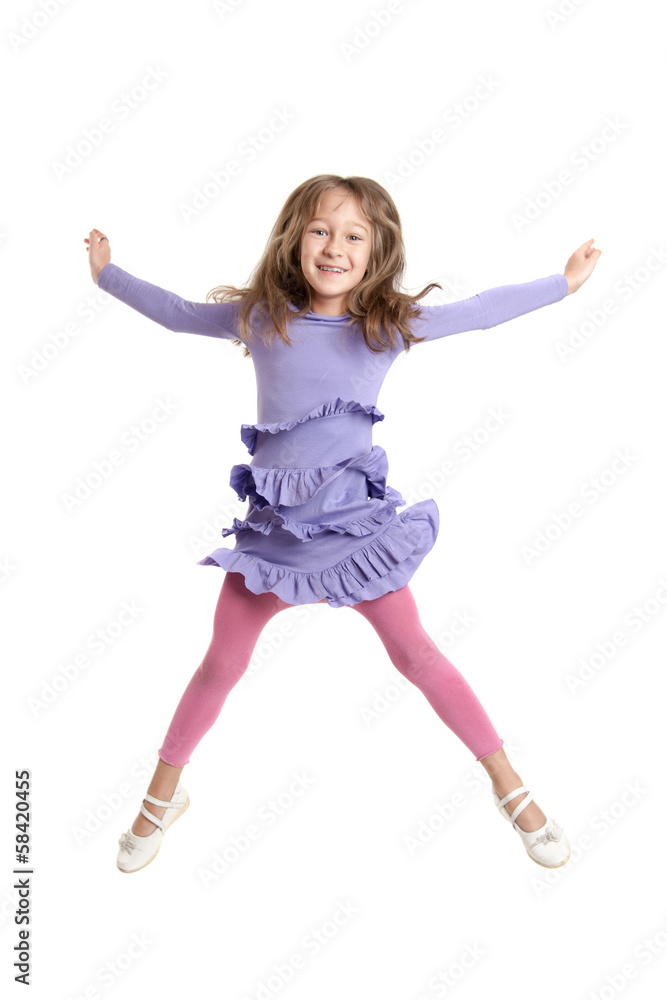 cheerful girl cheerful girl