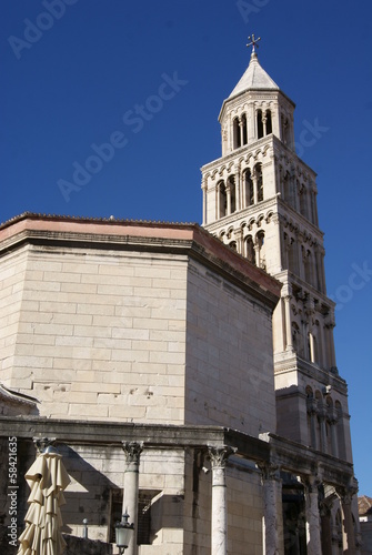 Plakat w ramie Campanile di Spalato