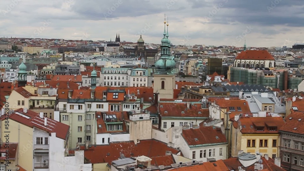 video recording of the roofs of prague video recording of the roofs of prague