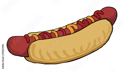 Hot Dog Sign