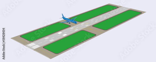 Airport runway