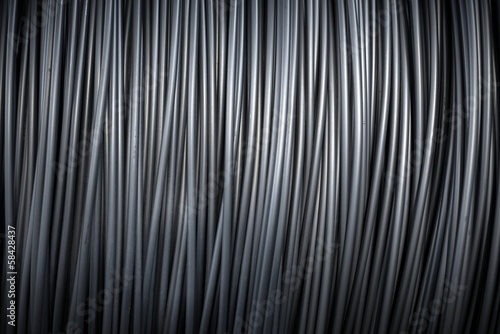 Large coil of Aluminum wire