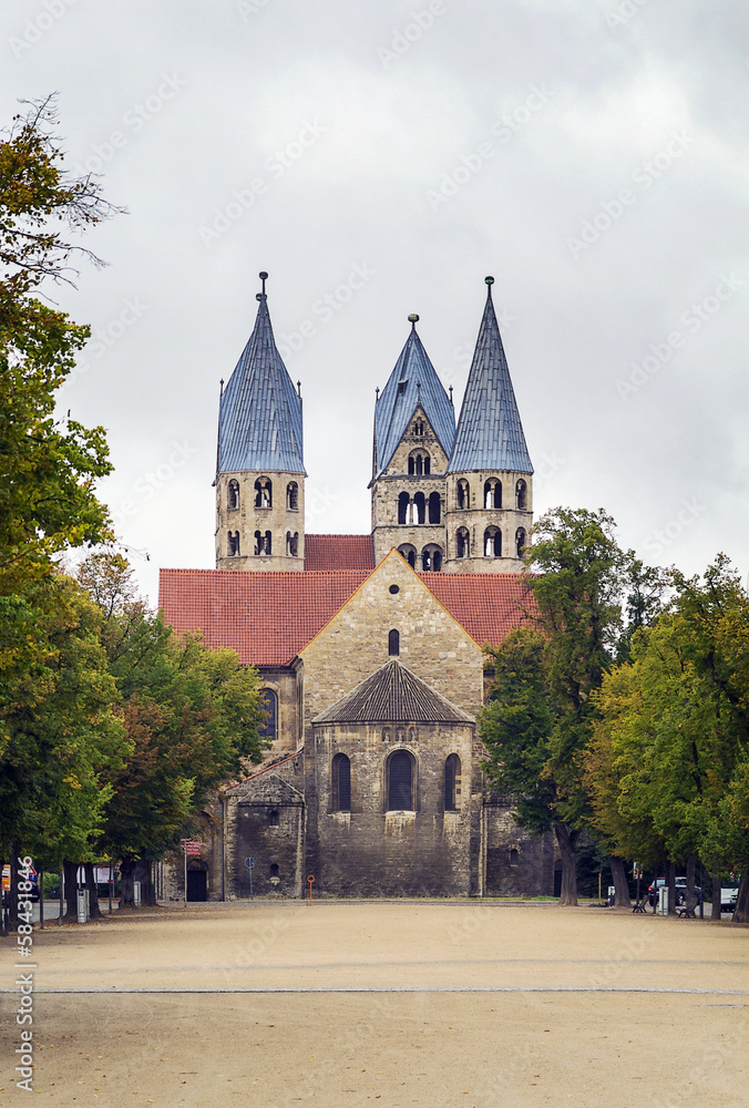 The Church of Our Lady in Halberstadt, Germany The Church of Our Lady in Halberstadt, Germany
