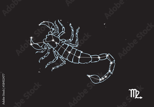 Scorpio constellation