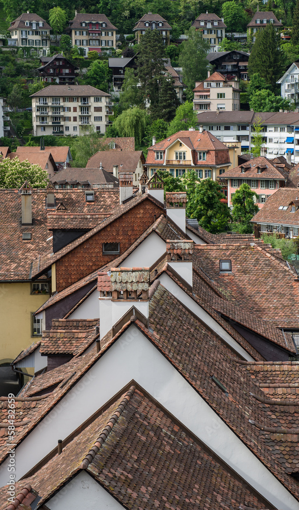 tiled roofs
