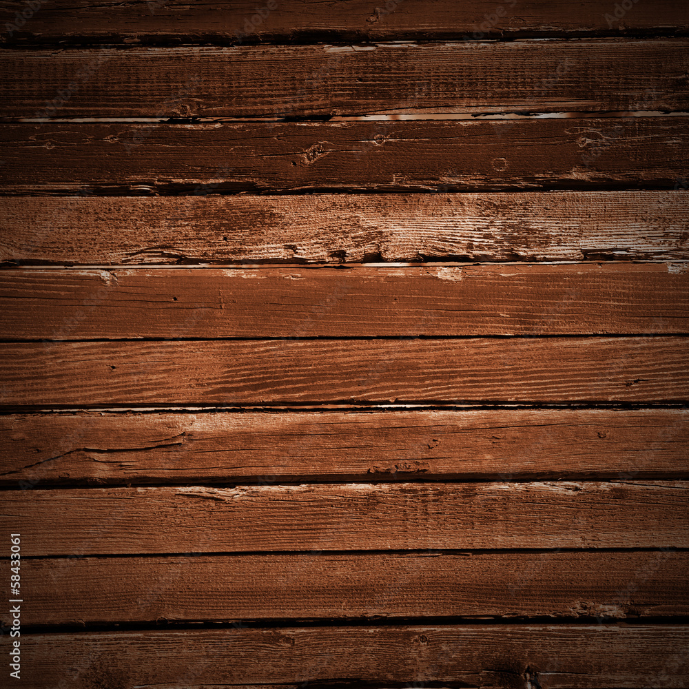 Obraz premium Wooden wall