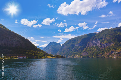 Fjord Sognefjord - Norway