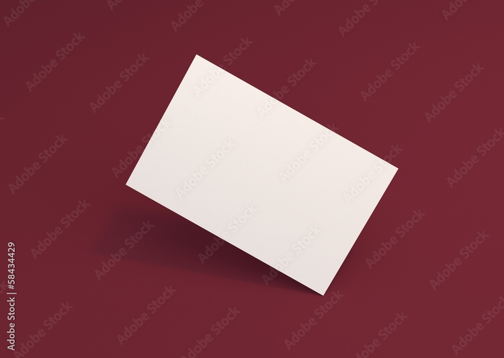 Visitenkarten Template einzel Hintergrund rot Visitenkarten Template einzel Hintergrund rot