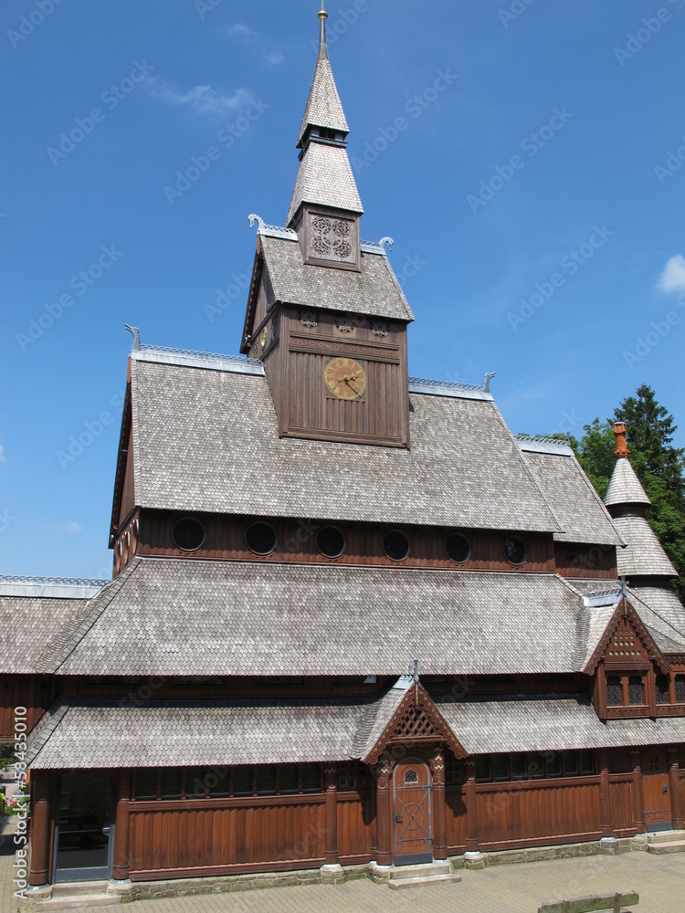 Gustav-Adolf Stabkirche in Hahnenklee(Harz)