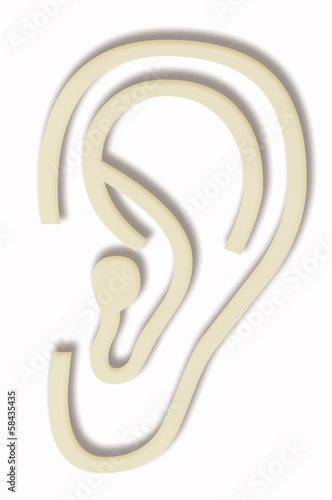 ear paper icon