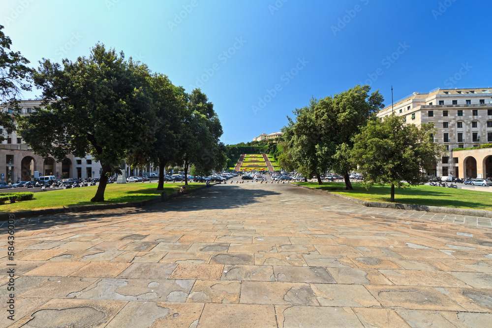 Obraz premium Genova - Piazza della Vittoria