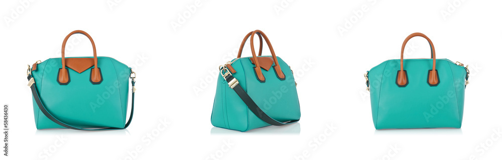 Woman bag isolated on the white background Woman bag isolated on the white background