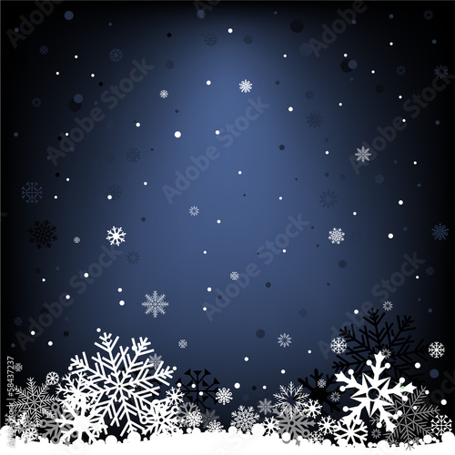 dark blue snow mesh background