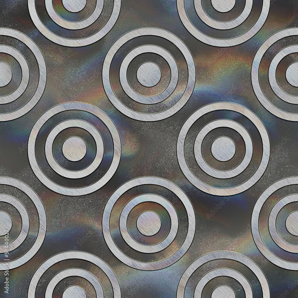 Crystal pattern. Seamless texture. Crystal pattern. Seamless texture.