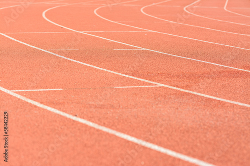 Curve of a Running Track