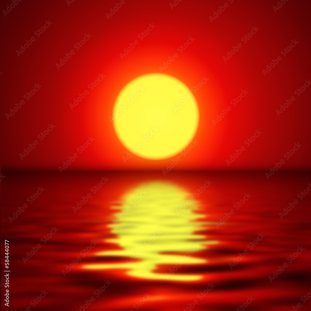 Sunset background, vector design Sunset background, vector design