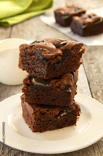 Wallpaper Mural Chocolate brownie cake. Torontodigital.ca
