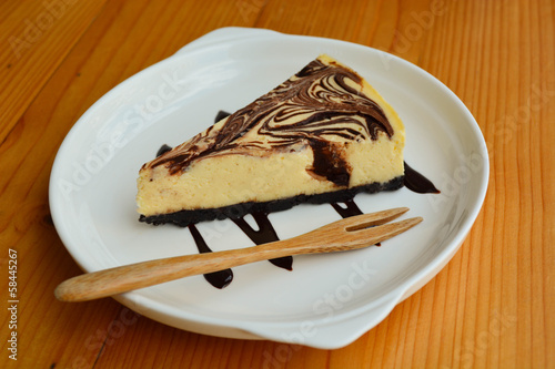 marble cheesecake