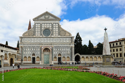 Fototapeta Basilica di Santa Maria Novella a Firenze