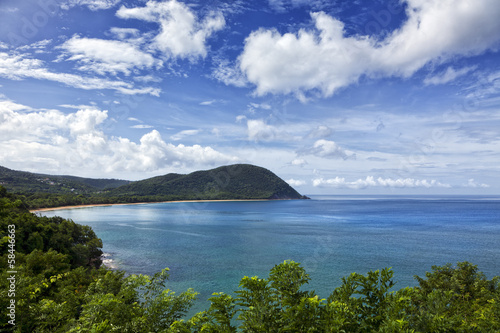 Grande Anse, Deshaies, Guadeloupe island