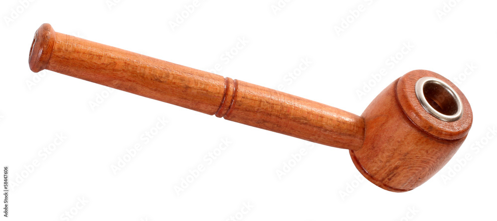 Small wooden smoking pipe Small wooden smoking pipe