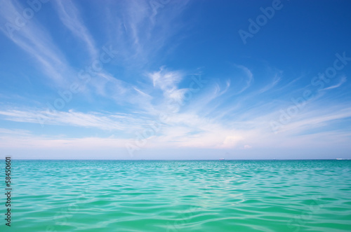 Sea and blue sky. © GIS