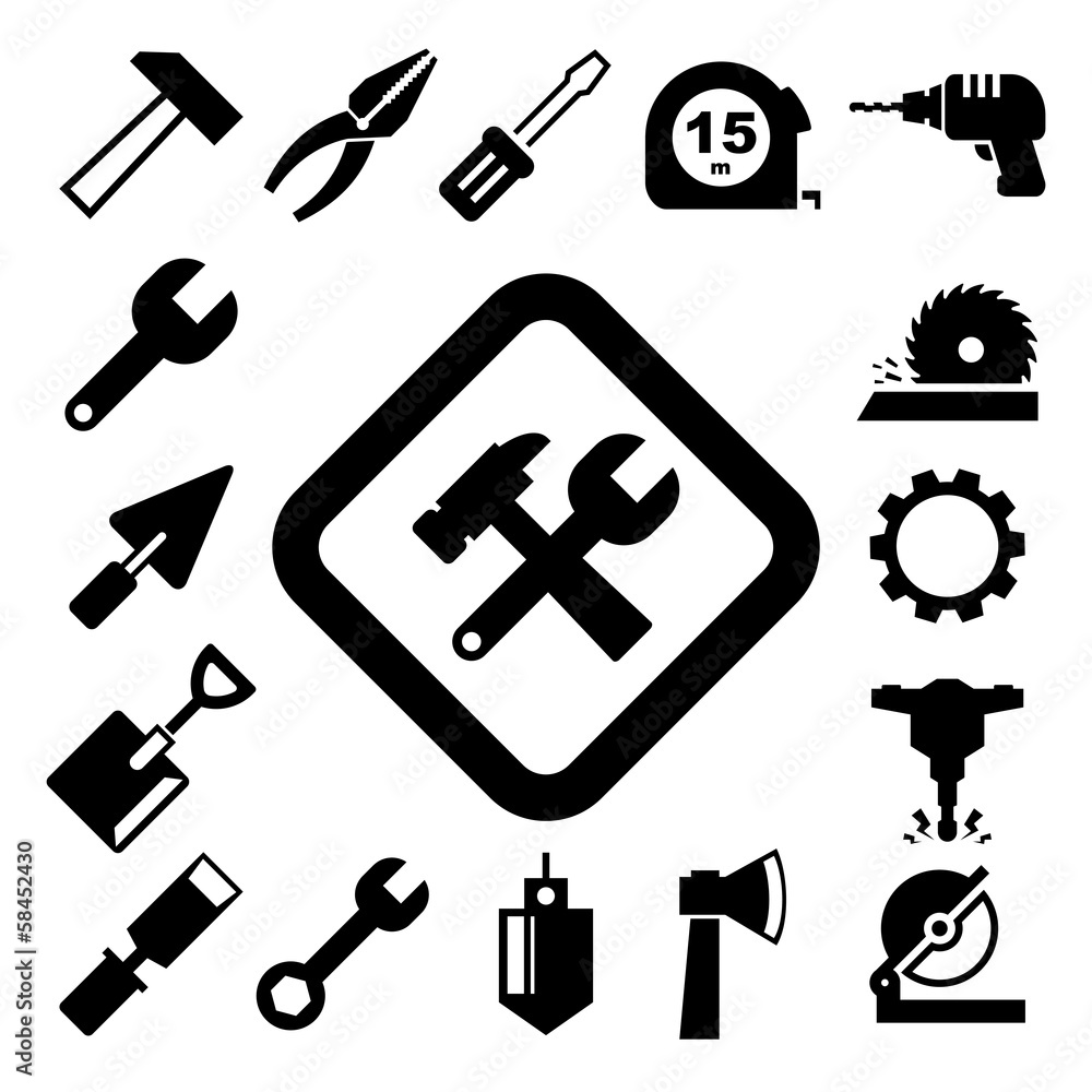 Construction Icons set Construction Icons set
