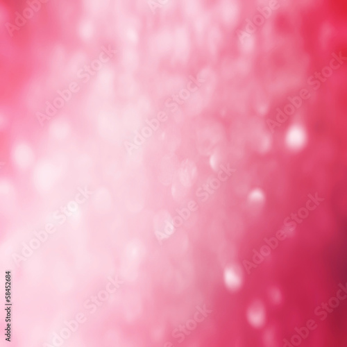 Red bokeh abstract light background.