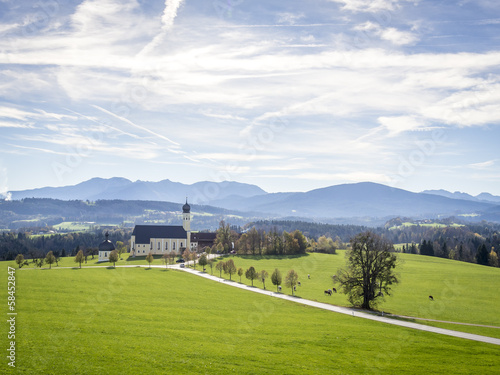 Church Wilparting Bavaria photo