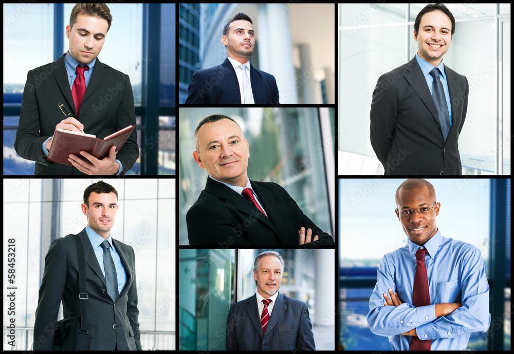 Businessmen portraits Businessmen portraits